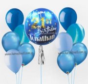 Personalised Balloon Bundle Set